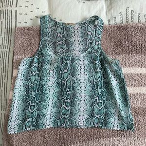 Show Me Your Mumu Snake Print Tank